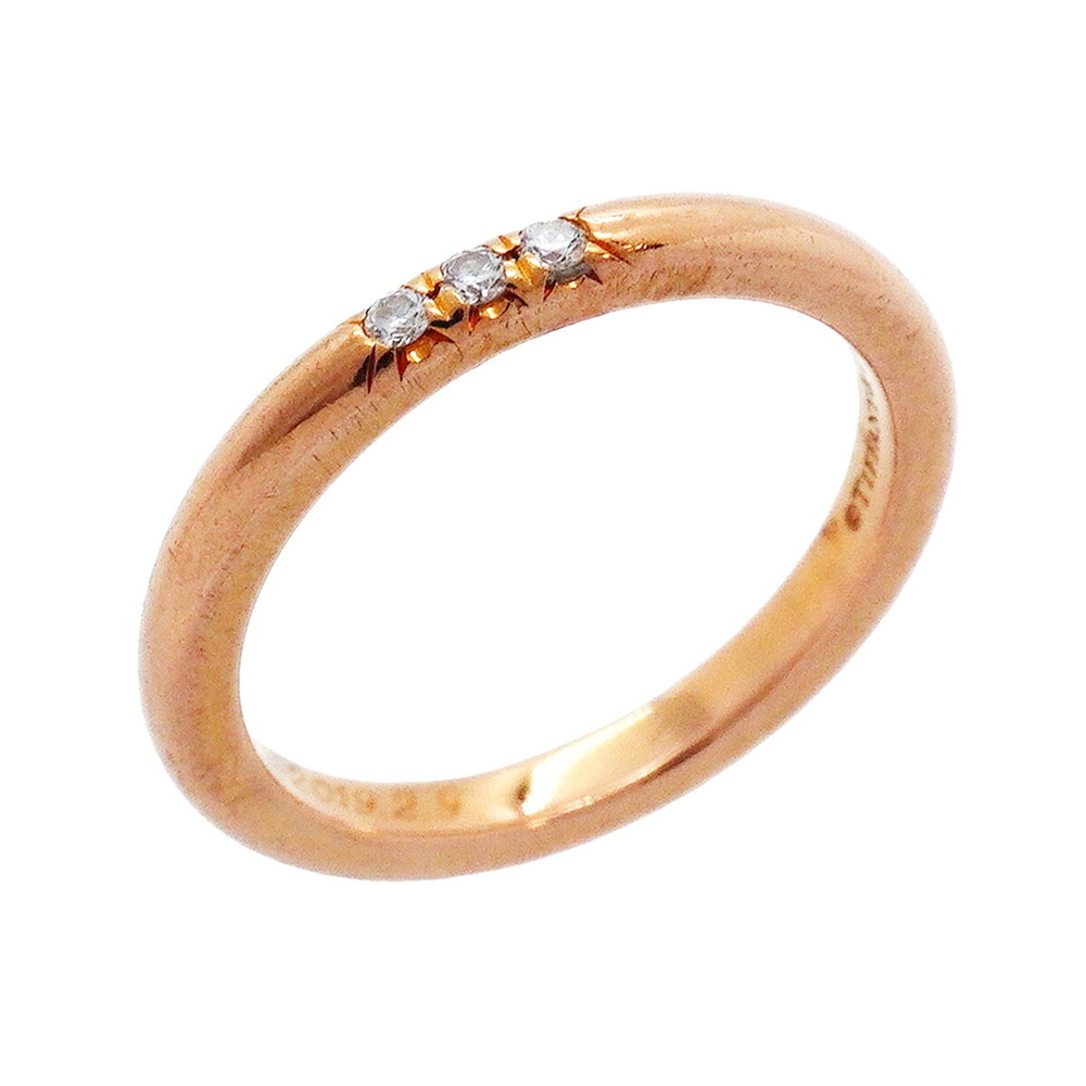 TIFFANY & CO. 18k Gold Diamond Ring